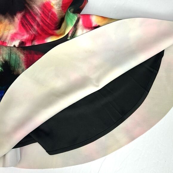 Milly Minis Graffiti-Print Fit & Flare Racerback Dress Black Multicolor size 3 - Picture 8 of 10